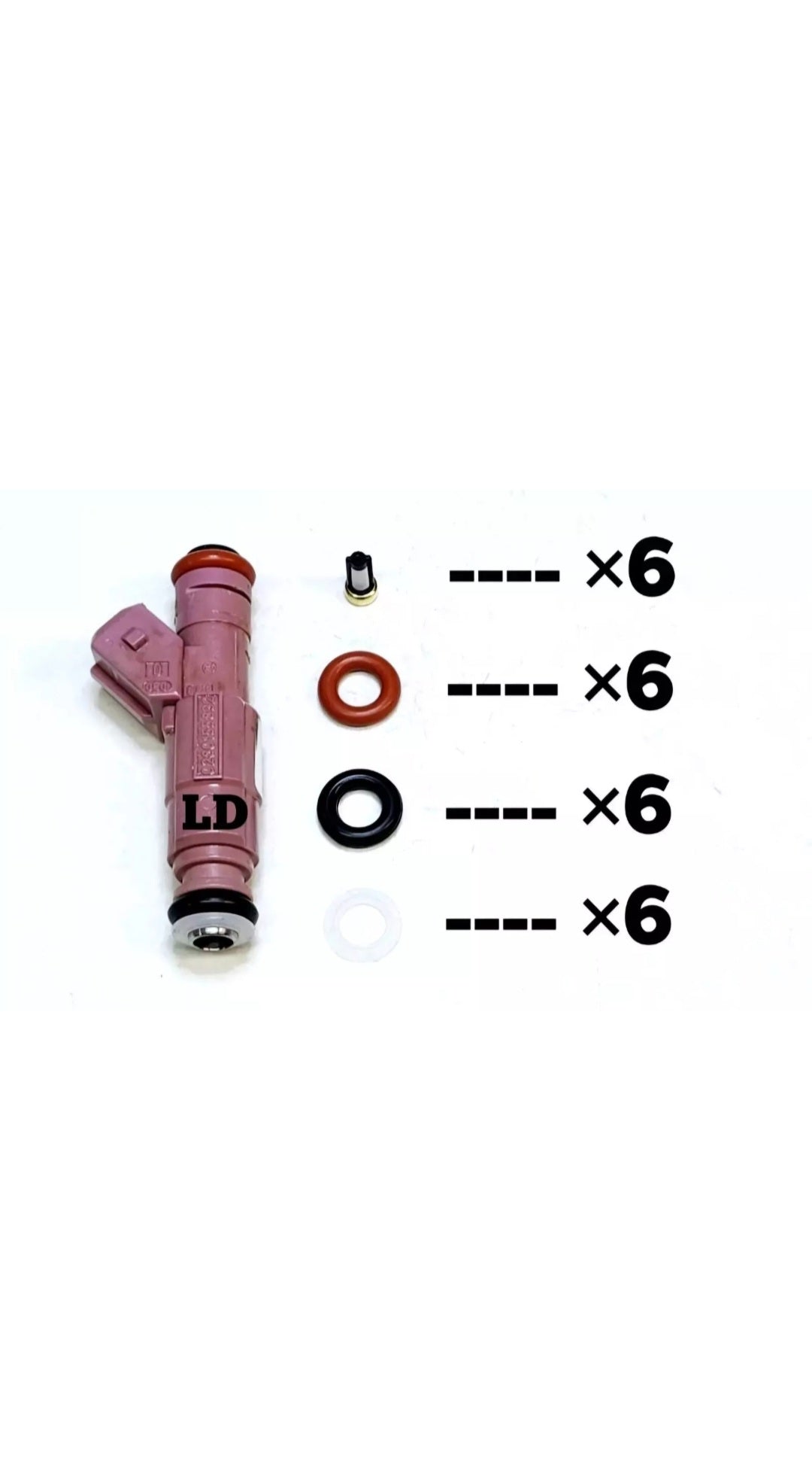 Injector repair kit for Bosch 0280155832 / 9186348