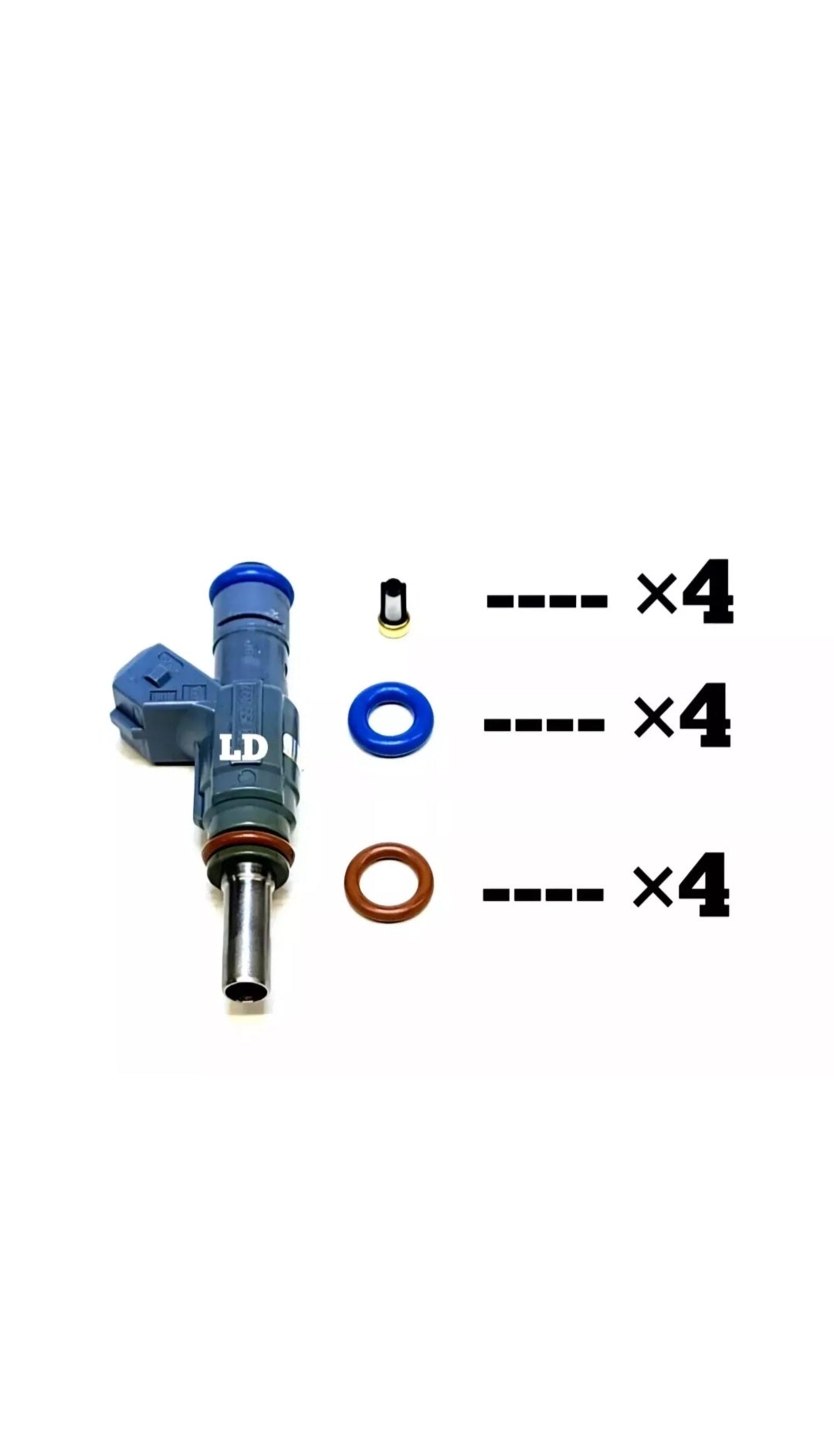 Injector repair kit for Bosch 0280155892 / 06A906031J