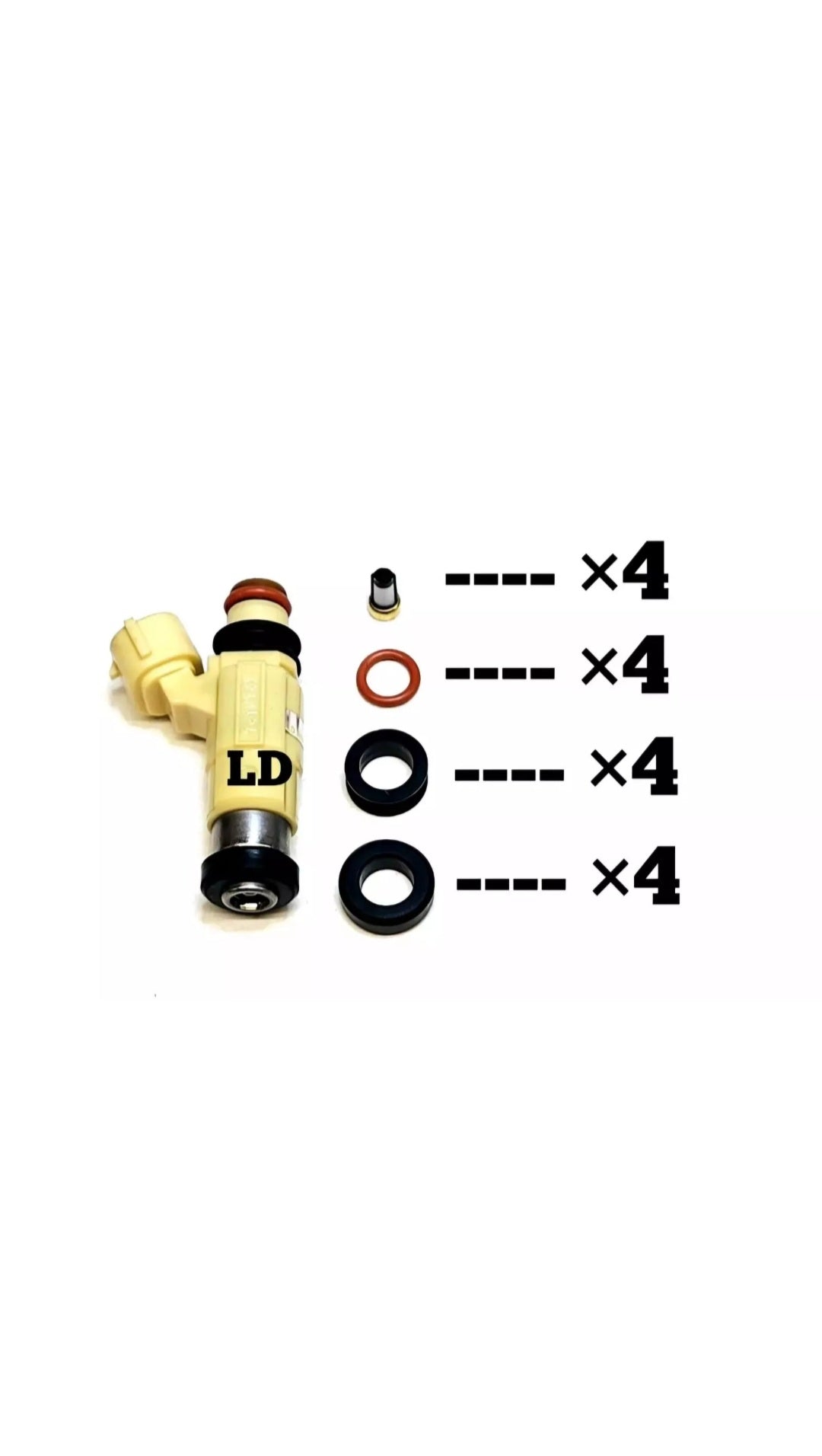 Injector repair kit for Nikki CDH240 / CDH-240 / MR507252