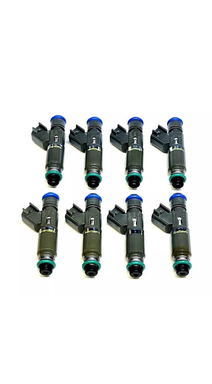 Set of 8 OEM Denso 12582704 / 195500-4670 12-hole fuel injectors