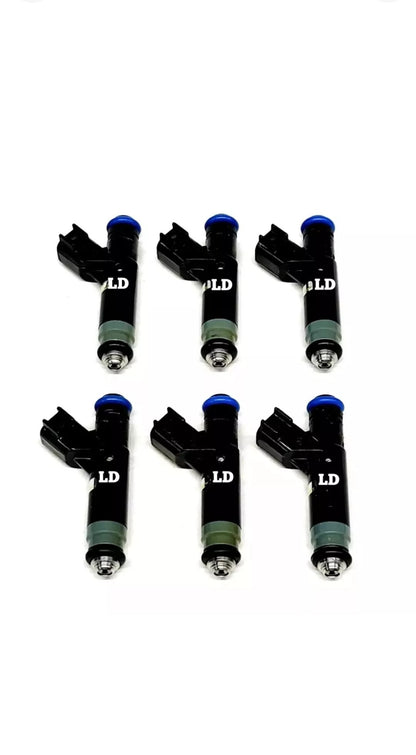 6 Genuine Ford YF1E-G4A fuel injectors