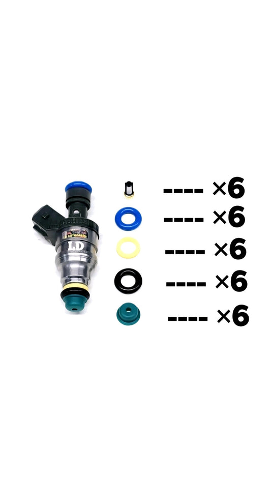 Injector repair kit for Bosch 0280155209 / 0000787323 "I6"