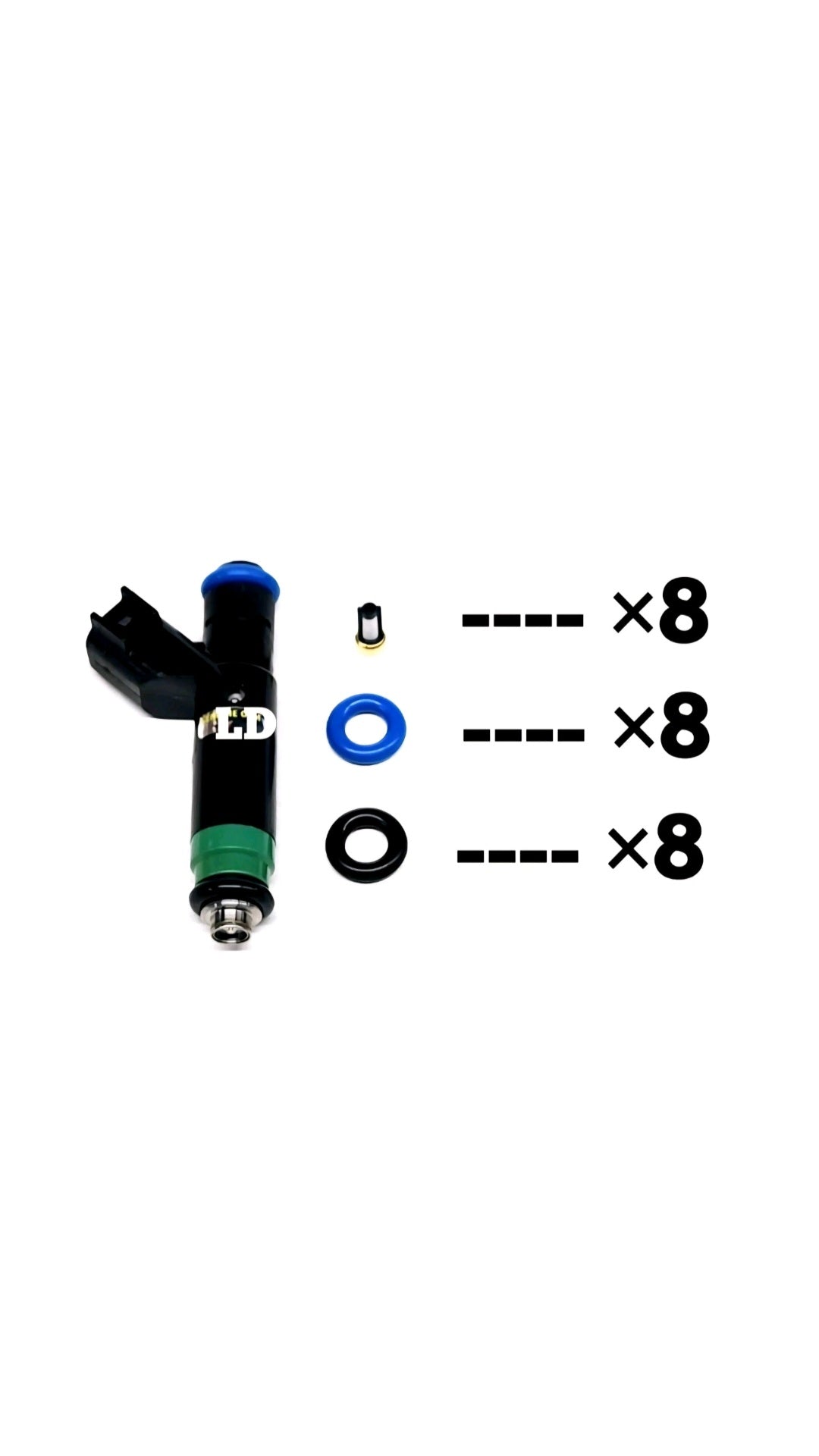 Injector repair kit for Siemens 53032704AB