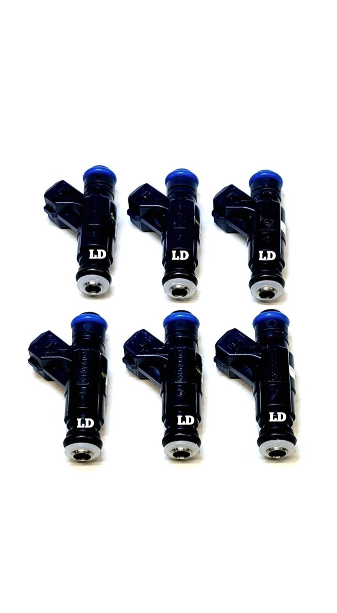 Set of 6 OEM Bosch 0280156065 / 06B133551M 25lb fuel injectors