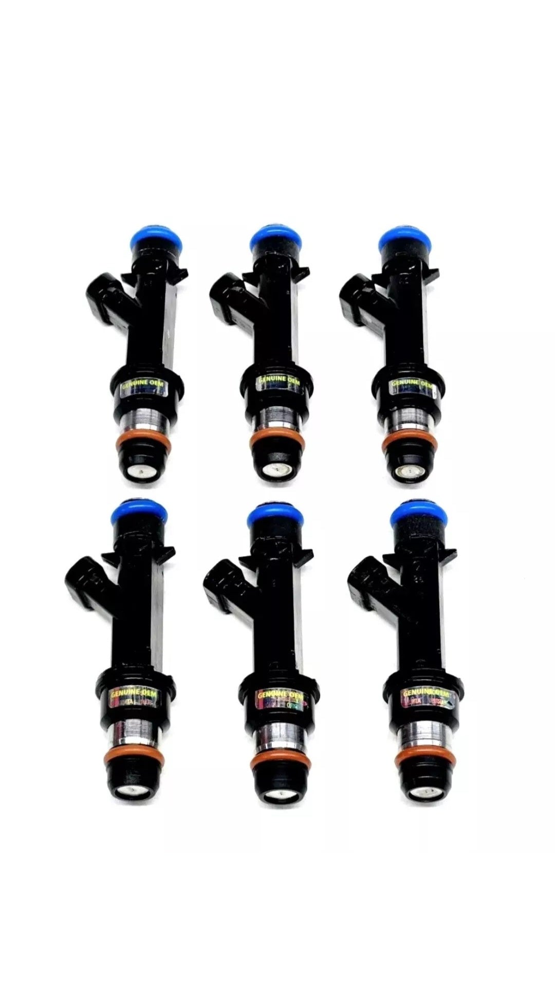 6 Genuine Delphi 25323972 / FJ10480 / 217-1601 fuel injectors