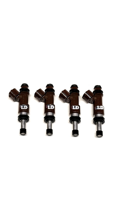 Set of 4 Remanufactured OEM Denso 16611-AA920 / 297500-2340 fuel injectors