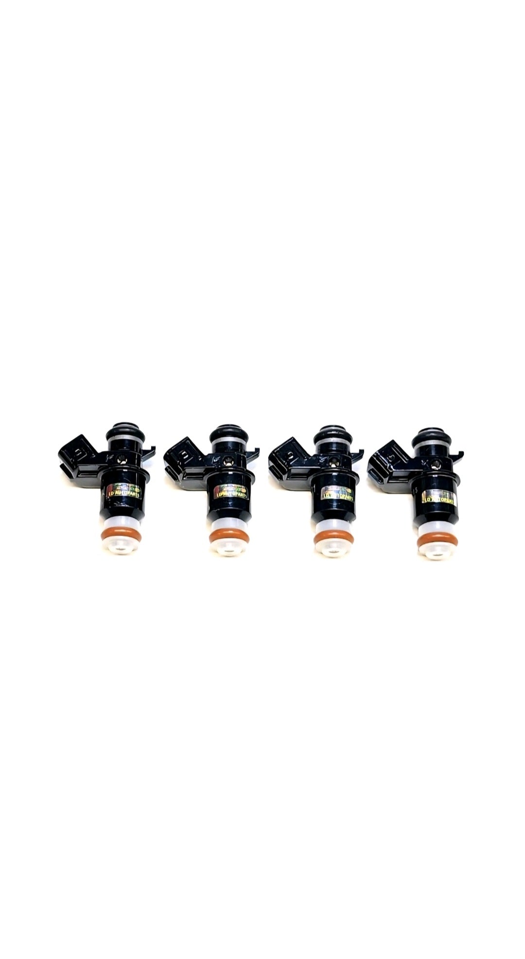 Set of 4 Remanufactured OEM Keihin 16450-PLC-003 / 16450PLC003 fuel injectors