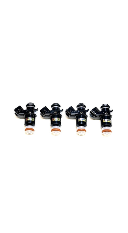 Set of 4 Remanufactured OEM Keihin 16450-PLC-003 / 16450PLC003 fuel injectors