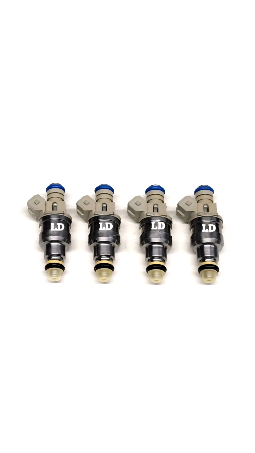 Set of 4 Remanufactured OEM Denso F03E-A2B / CM-4670 / 195500-2342 fuel injectors