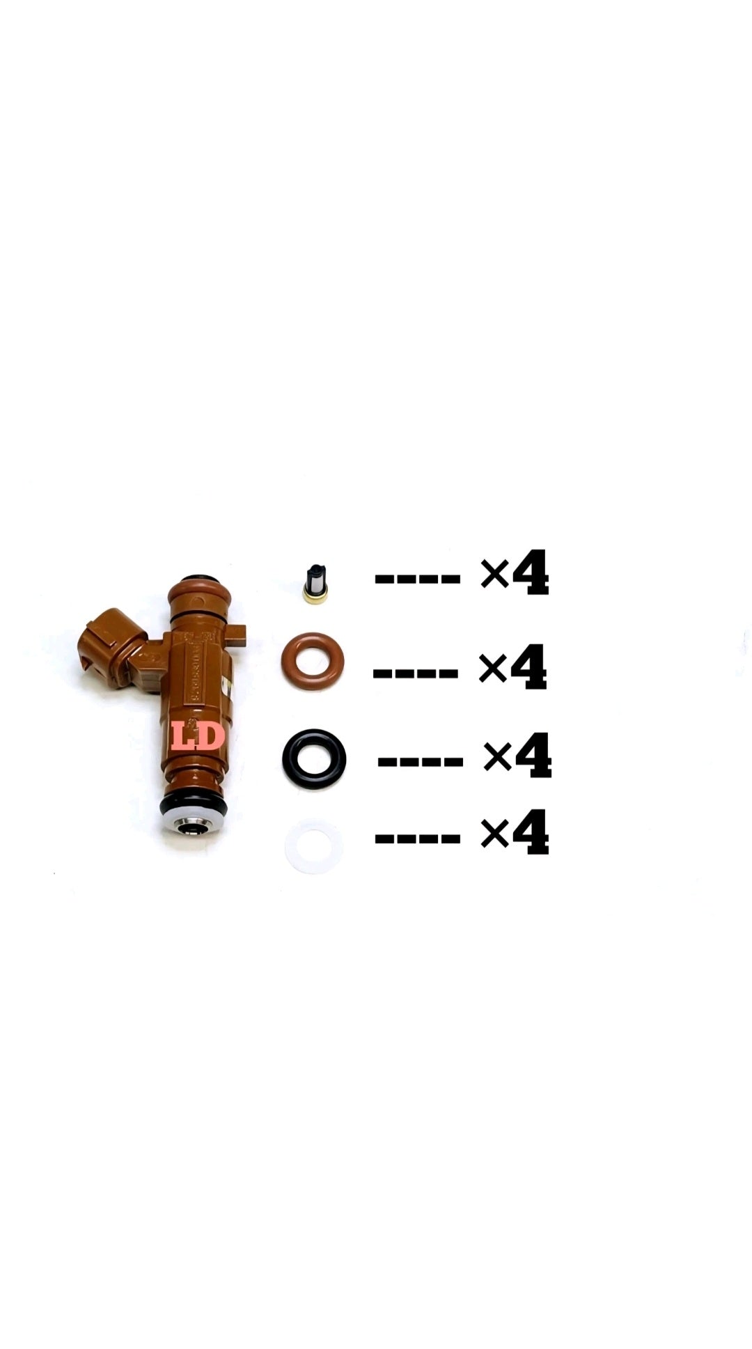 Injector repair kit for Hyundai 0K2A5-13250 / 9260930008