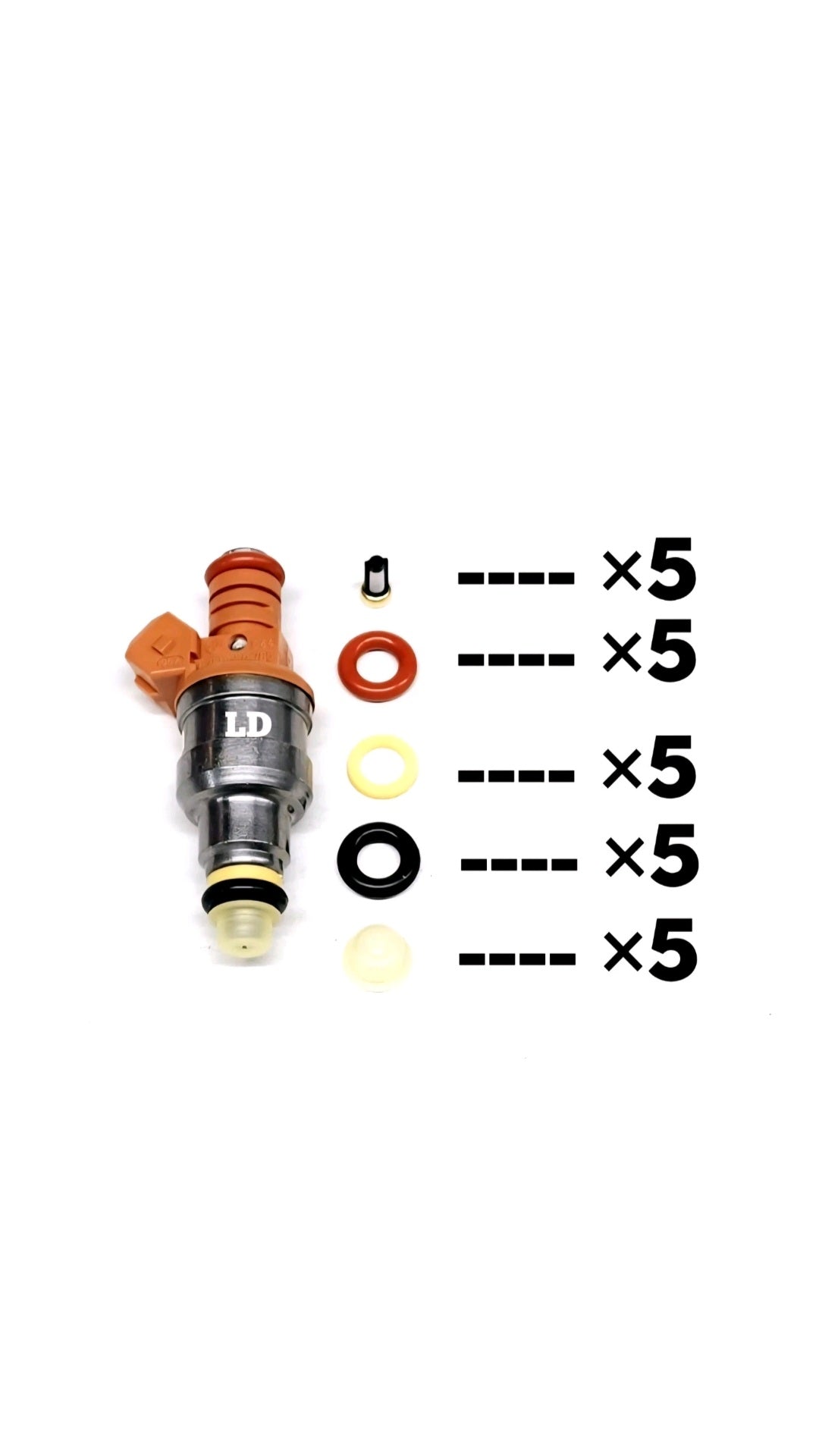 Injector repair kit for Bosch 0280150785