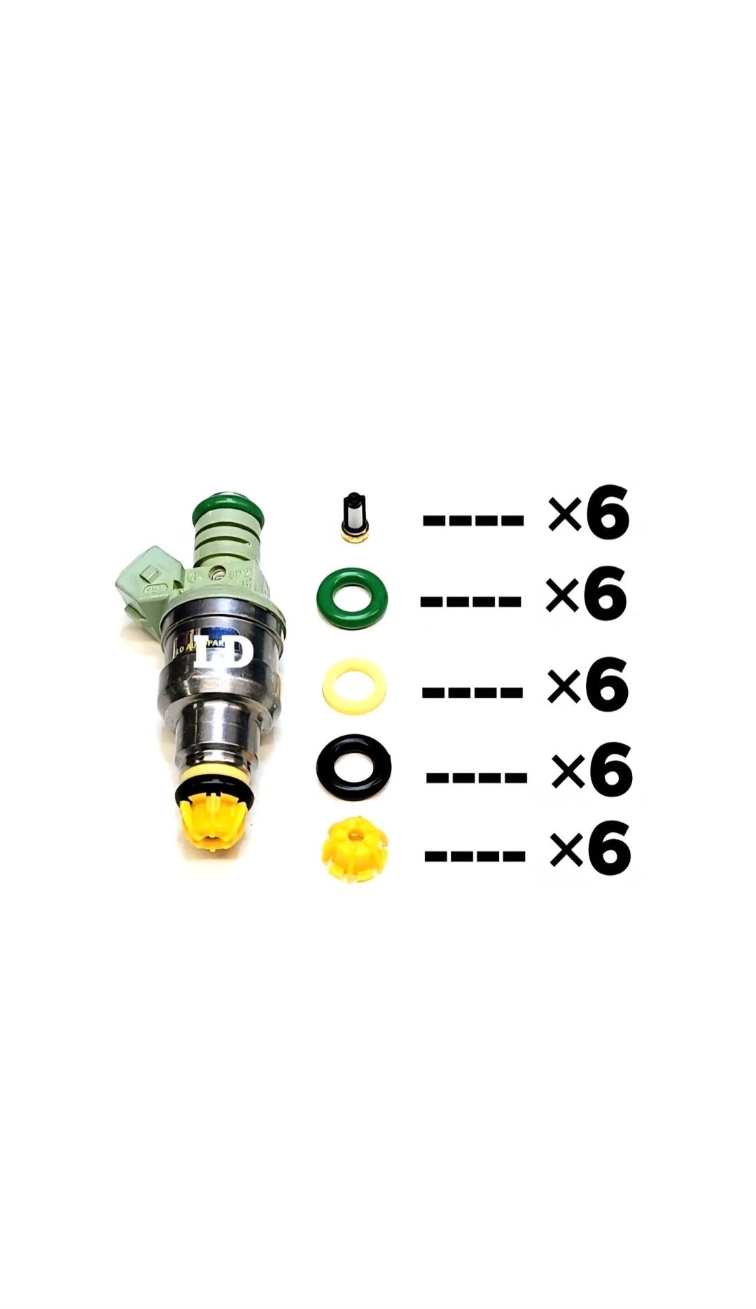 Injector repair kit for Bosch 0280150415