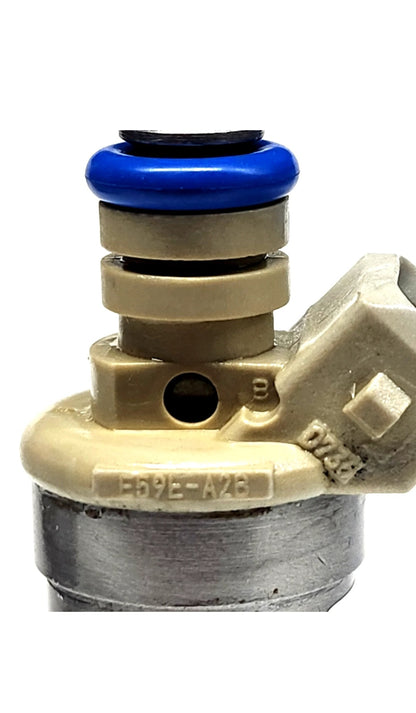 Set of 4 Remanufactured OEM Denso E59E-A2B / 195500-0736 fuel injectors
