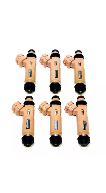 Set of 6 OEM Denso 23250-0A020 / 23209-0A020 fuel injectors