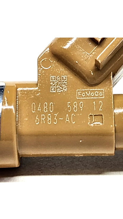 Set of 8 Remanufactured OEM Denso 6R83-AC / 297500-0480 / AJ811176 fuel injectors