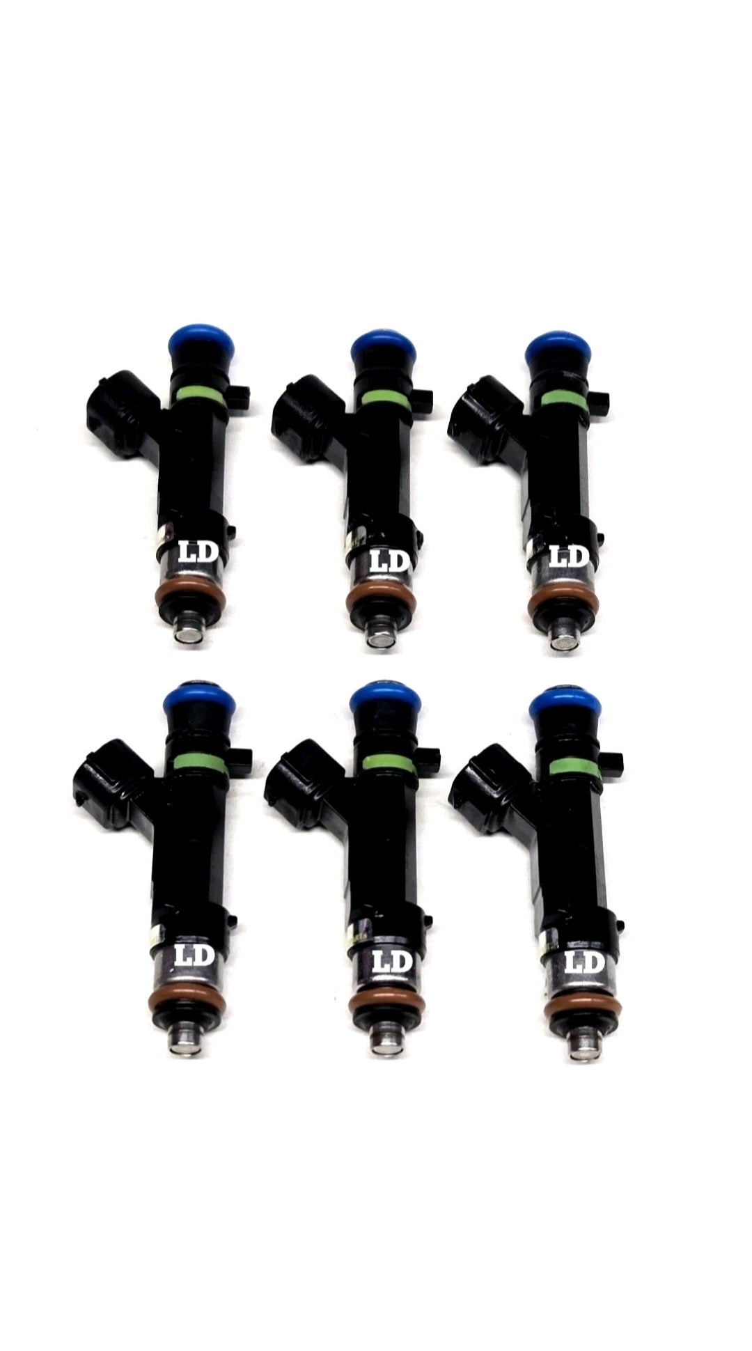 Set of 6 Remanufactured OEM Mitsubishi 1465A080 / EAT309 fuel injectors
