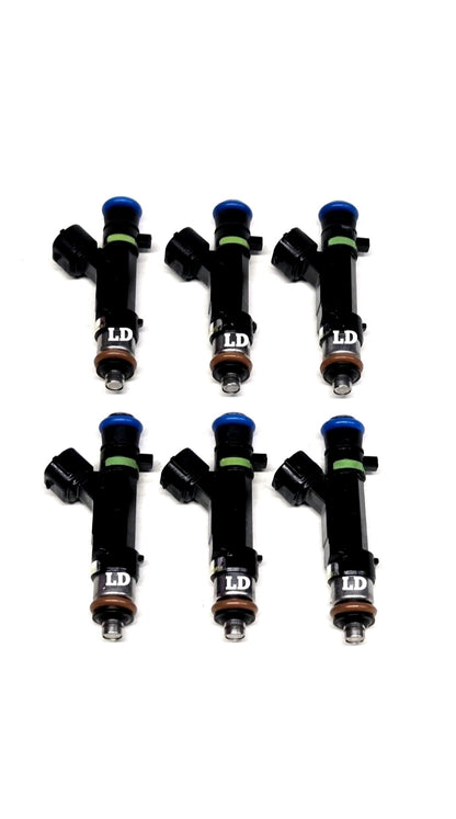 Set of 6 Remanufactured OEM Mitsubishi 1465A080 / EAT309 fuel injectors