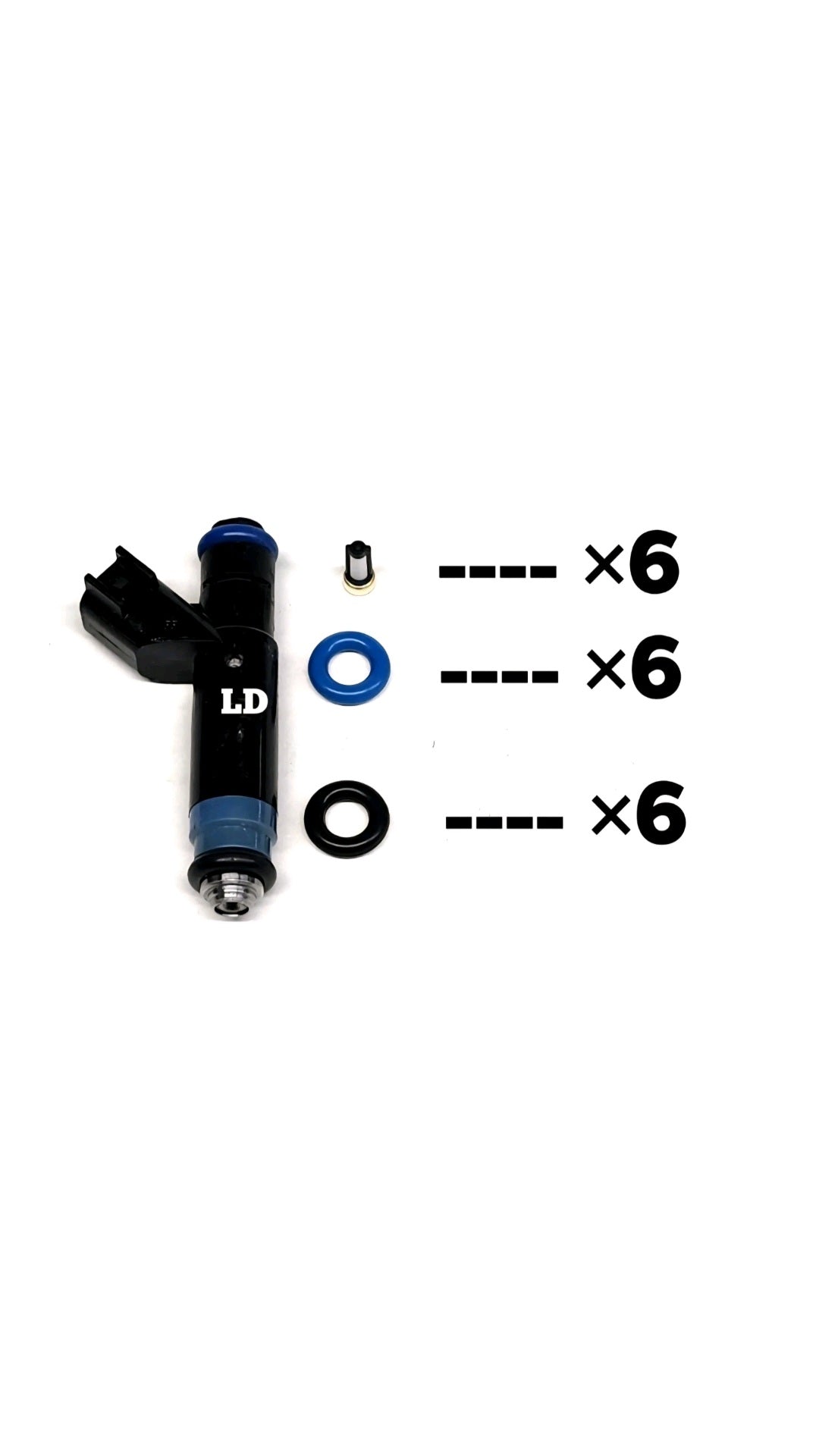 Injector repair kit for Siemens 04854181 / RL854181 "I6"