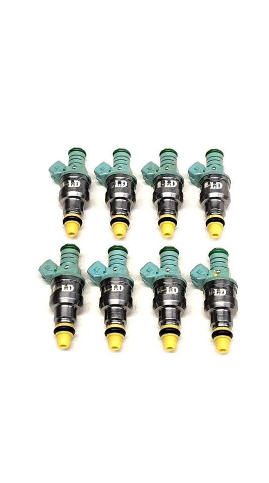 Set of 8 Remanufactured OEM Bosch 0280150839 / F5TE-B5A fuel injectors