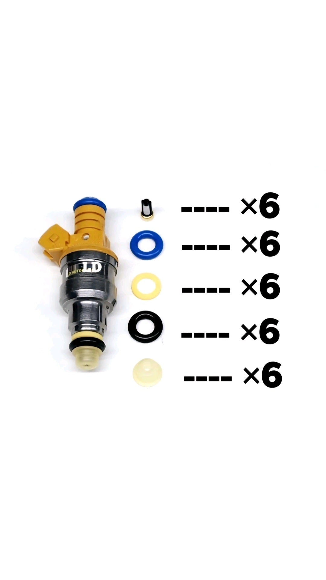 Injector repair kit for Bosch 0280150702