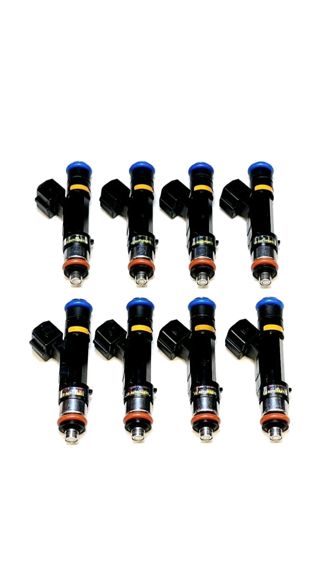 Set of 8 Remanufactured OEM Bosch 0280158044 / 4L3E-C5A / CM-5081 fuel injectors