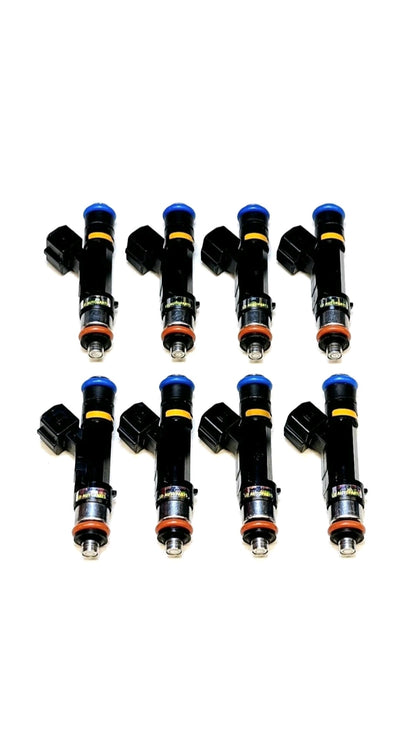 Set of 8 Remanufactured OEM Bosch 0280158044 / 4L3E-C5A / CM-5081 fuel injectors