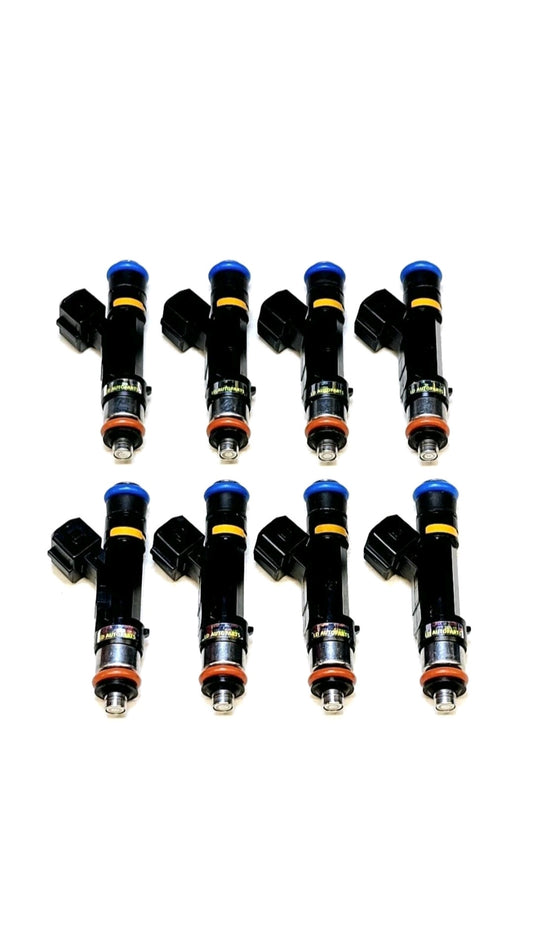 Set of 8 Remanufactured OEM Bosch 0280158044 / 4L3E-C5A / CM-5081 fuel injectors