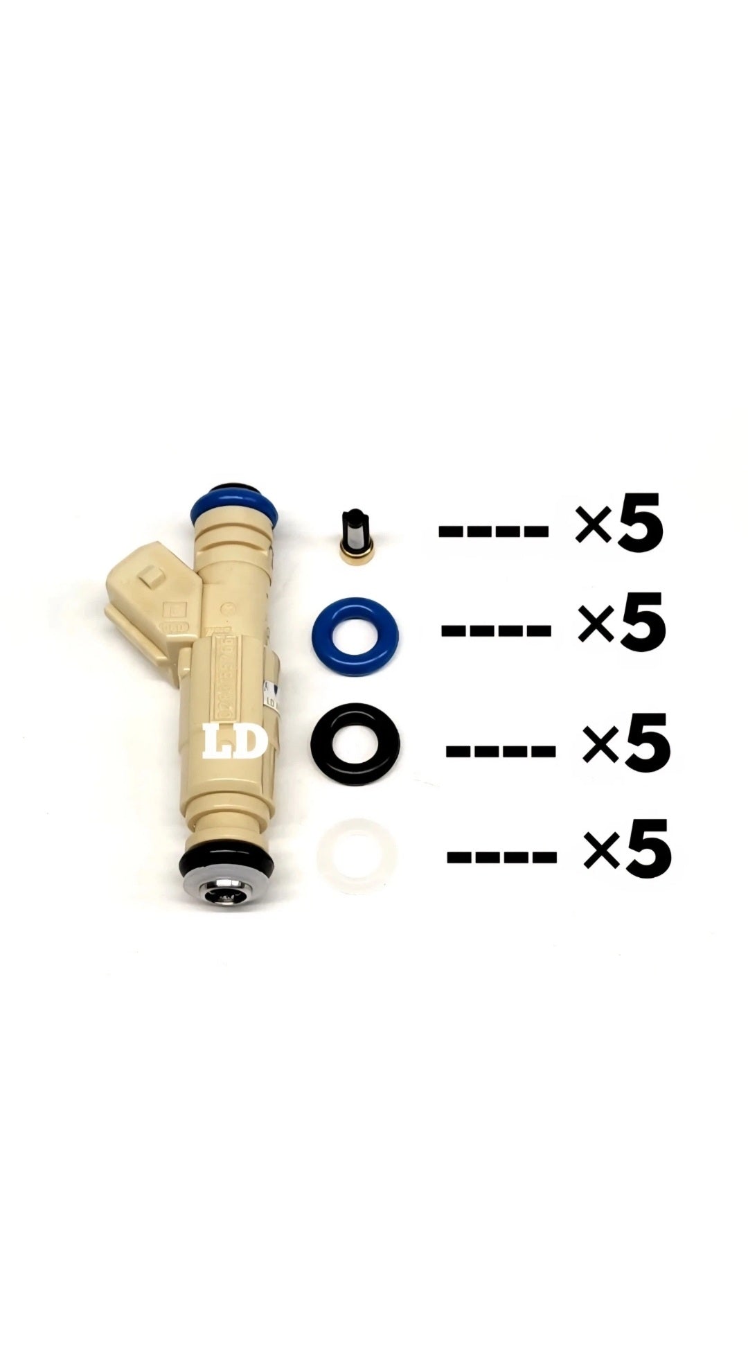 Injector repair kit for Bosch 0280155766 / 1270534