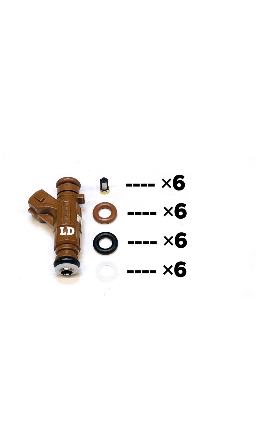 Injector repair kit for Bosch 0280156016 / A1130780249