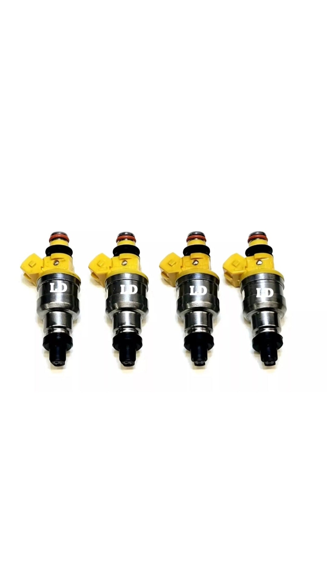 OEM Nikki Fuel Injectors Set (4) INP-065 – Remanufactured For 1994-1999 Mitsubishi 2.4L I4