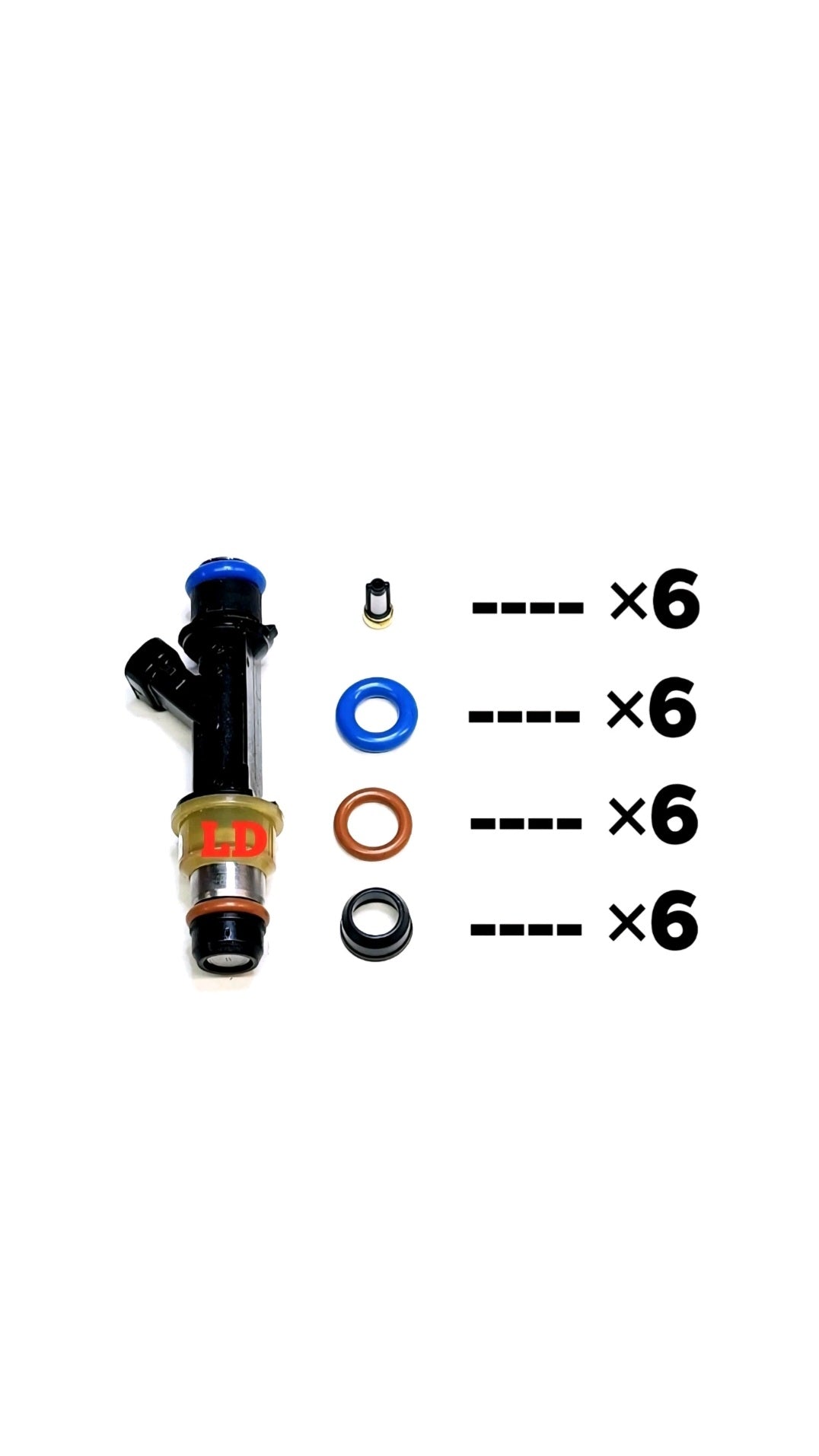 Injector repair kit for 25345324