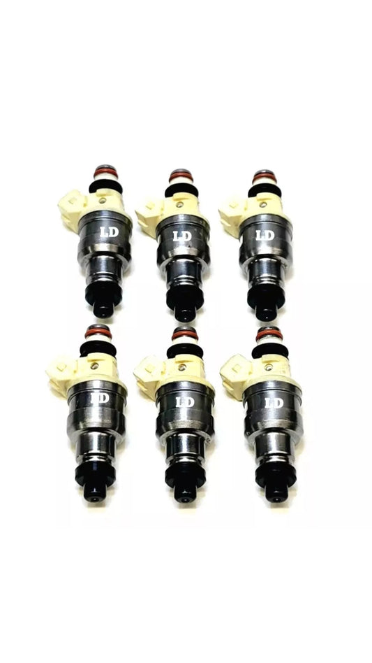 6 Genuine Nikki INP-051 / B210H fuel injectors