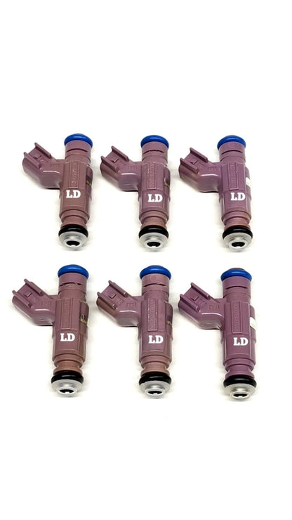 Set of 6 OEM Bosch 0280156030 / 04852747AA fuel injectors