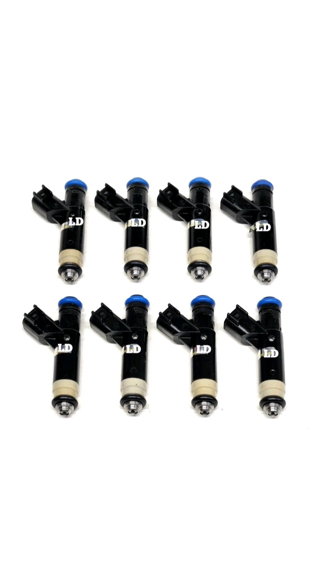 Set of 8 Remanufactured OEM Ford 4L3E-B4C / CM-5071 fuel injectors