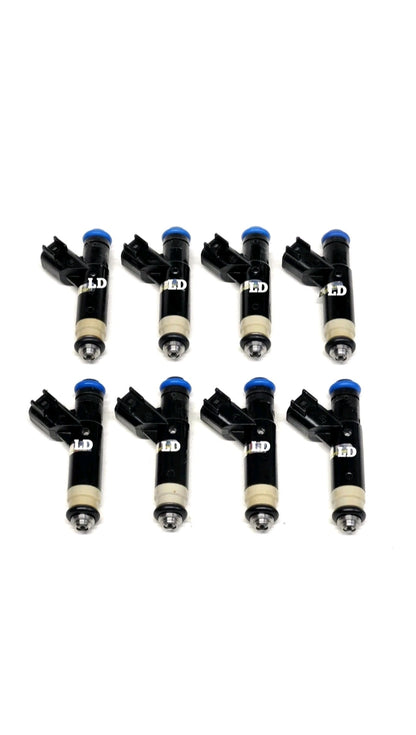 Set of 8 Remanufactured OEM Ford 4L3E-B4C / CM-5071 fuel injectors
