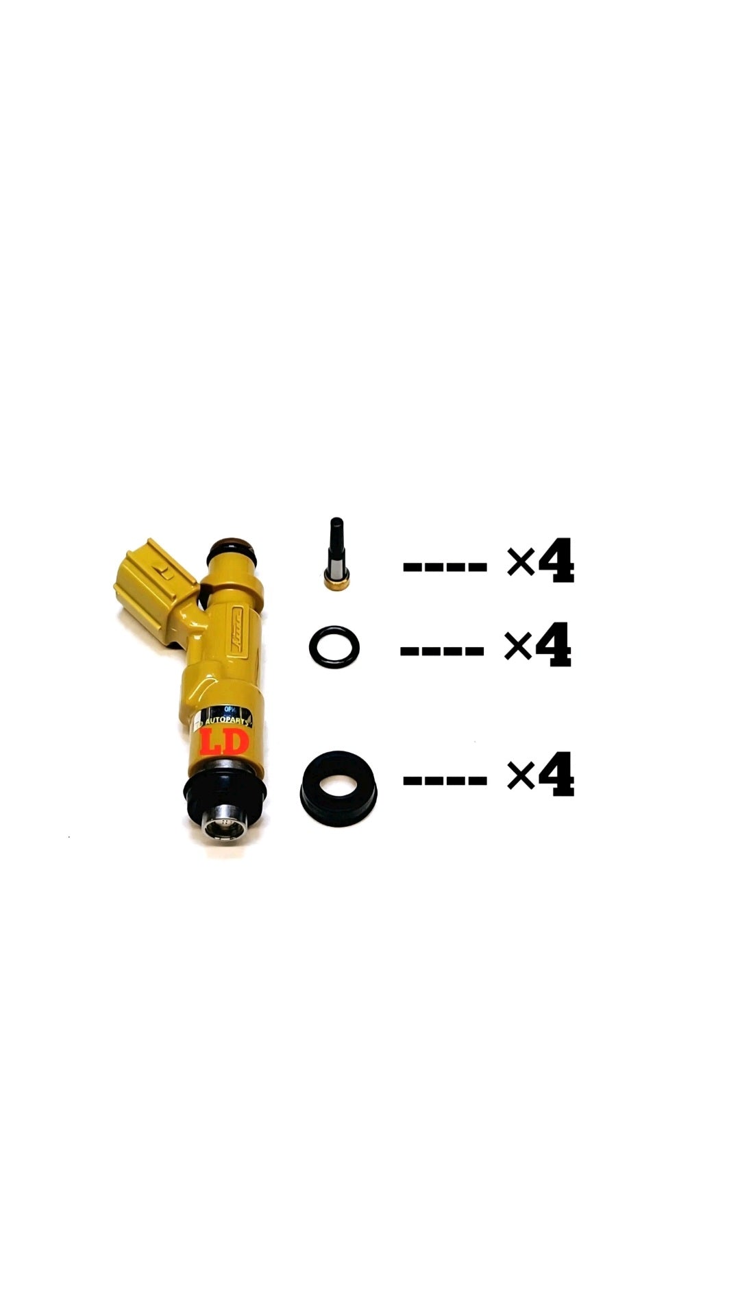 Injector repair kit for 23250-22030