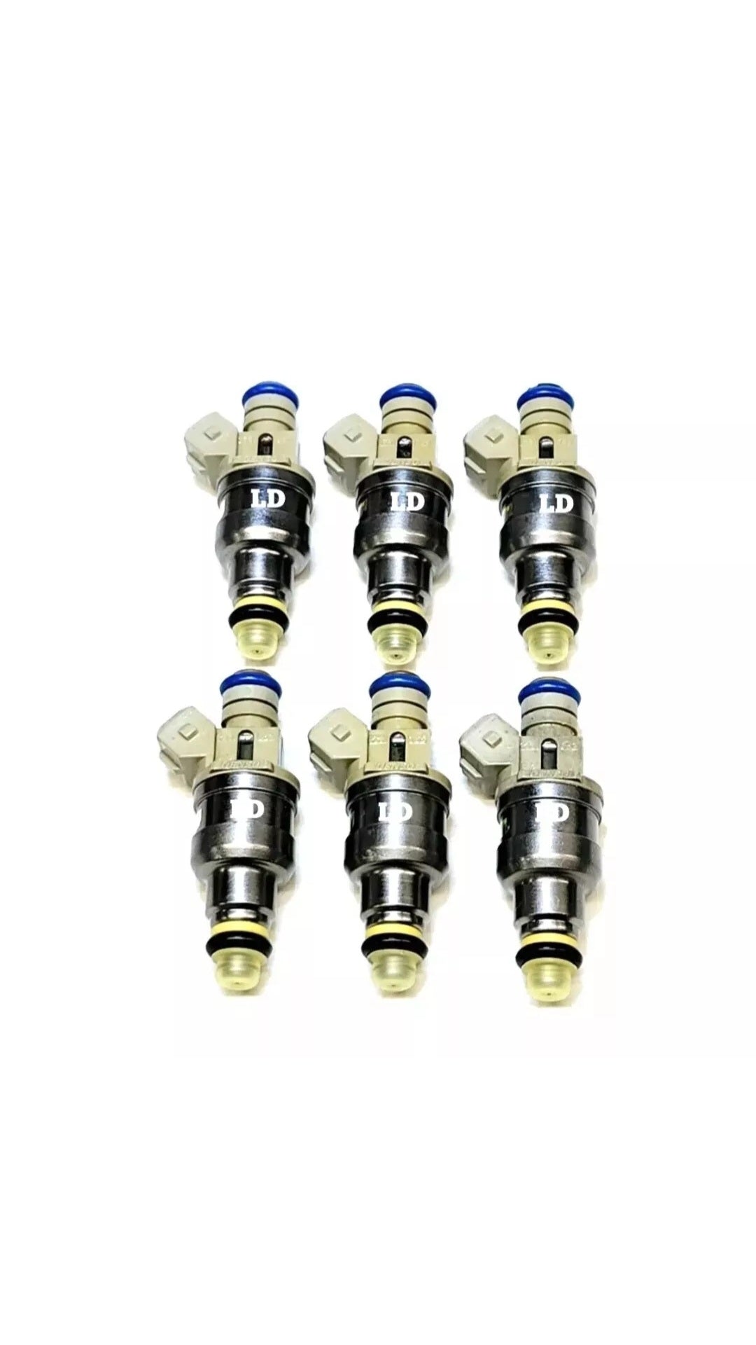 6 Genuine Denso F47E-A2E / F47E-A2F fuel injectors