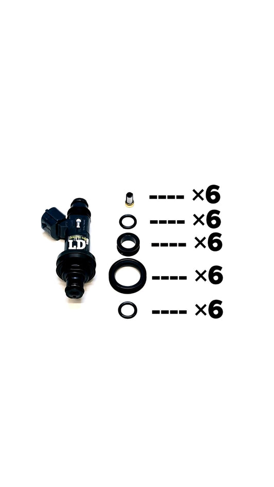 Injector repair kit for Denso 23250-20020 / 195500-3130