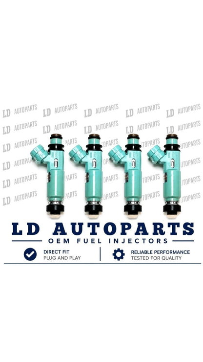 Set of 4 Remanufactured Denso 23250-03010 / 23209-03010 / 195500-3790
