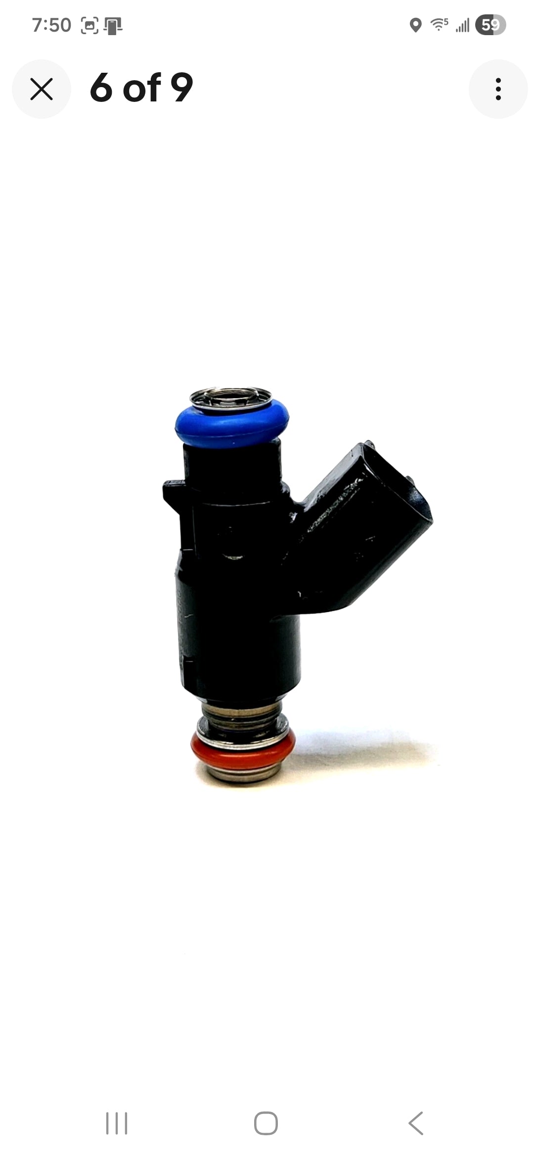 Set of 6 OEM Hyundai 35310-3C000 fuel injectors