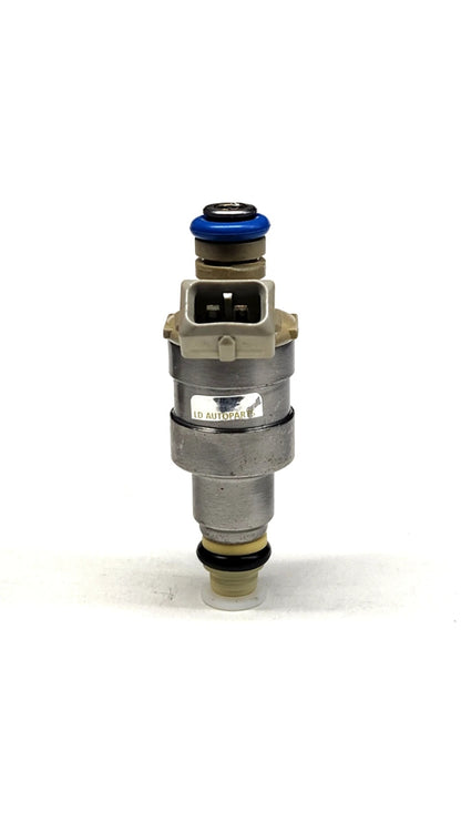Set of 4 Remanufactured OEM Denso E59E-A2B / 195500-0736 fuel injectors