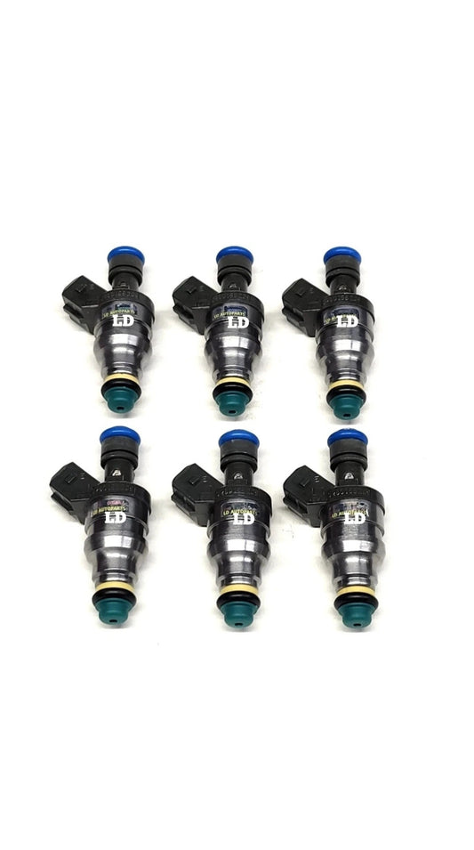 Set of 6 Remanufactured OEM Bosch 0280155209 / 0000787323 fuel injectors