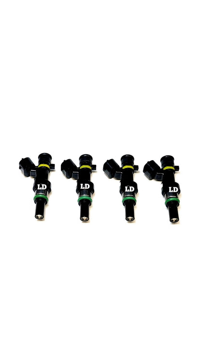 Set of 4 Remanufactured OEM Nissan FBY21B0 / 16600-3TA0A fuel injectors