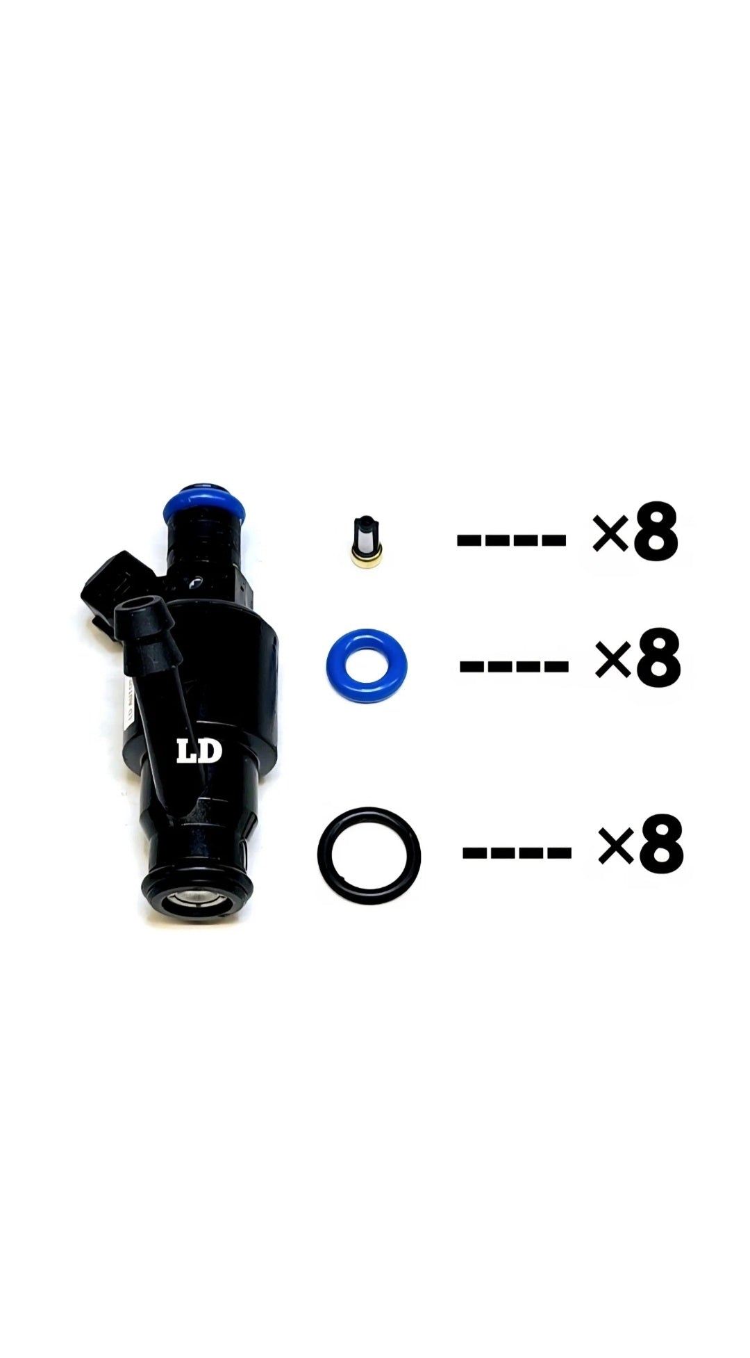 Injector repair kit for Bosch 0280150508 / 077133551K