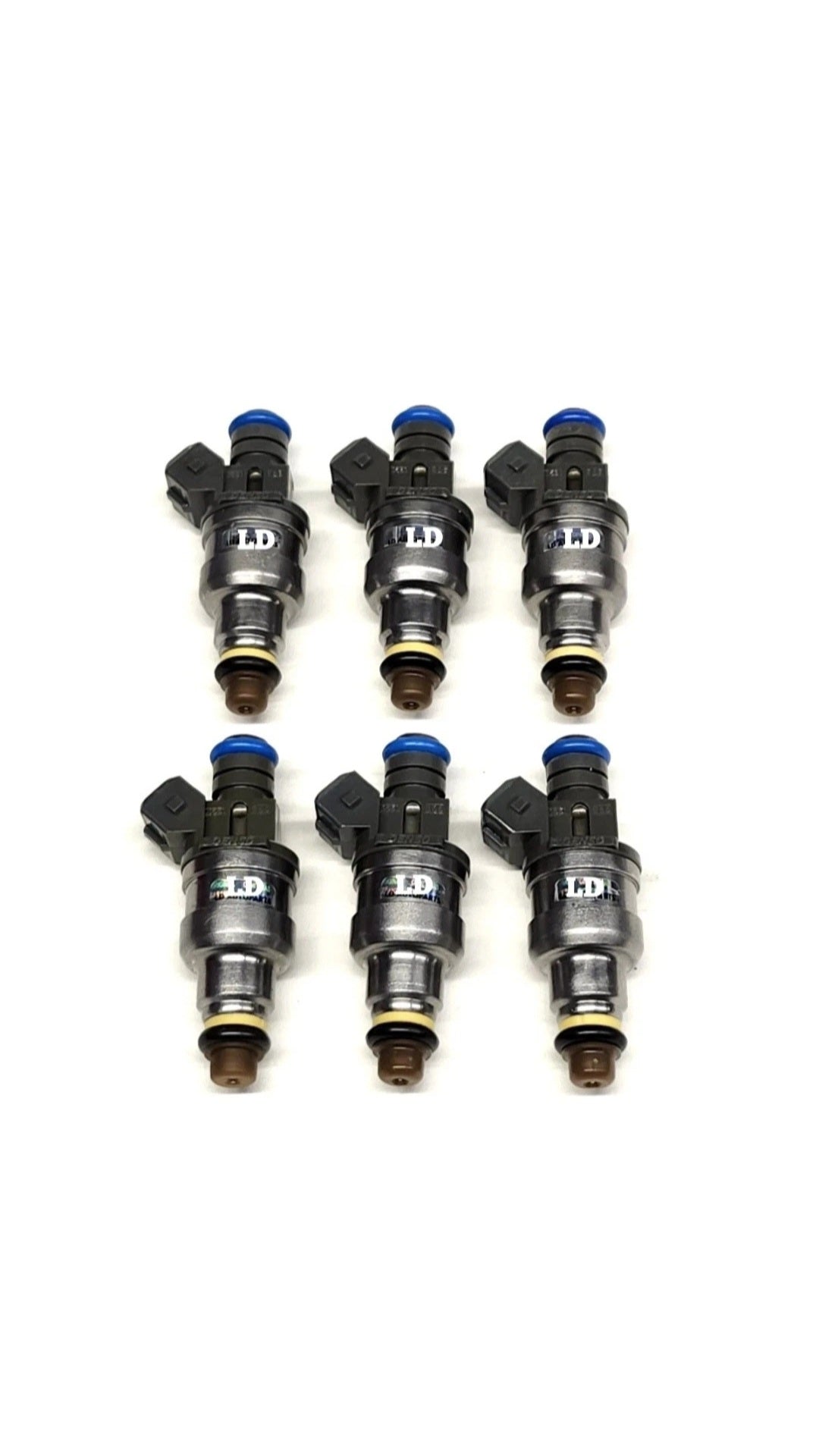 Set of 6 OEM Denso XL5E-A2A / XL5E-B2A fuel injectors
