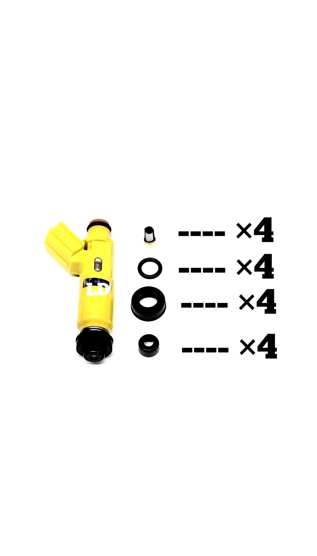 Injector repair kit for 23250-28050 / 23209-28050 / 195500-3960