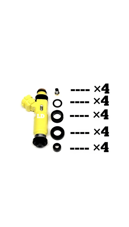 Injector repair kit for Denso 195500-4450 / 297-0041 / N3H3-13-250A