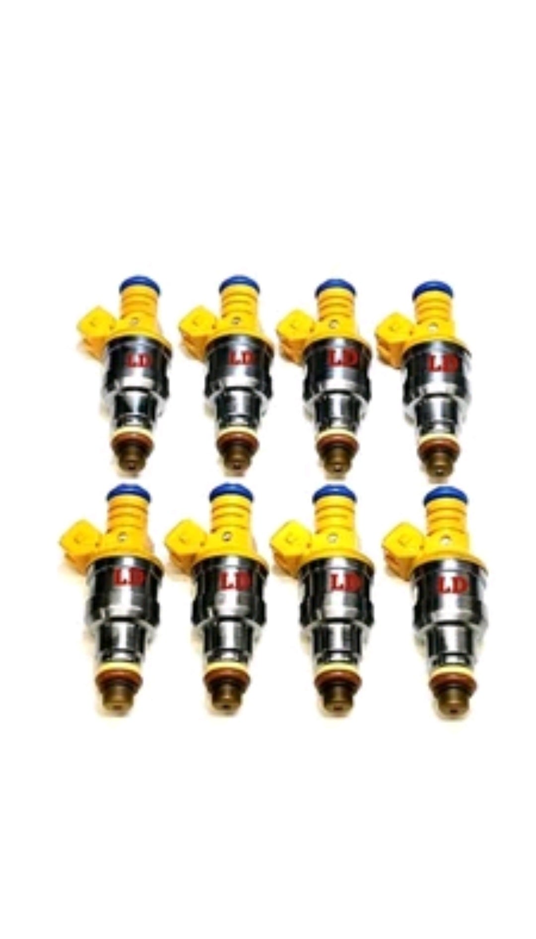 Set of 8 OEM 4-hole Bosch upgrade will replace D1830GA / ERR722 fuel injectors