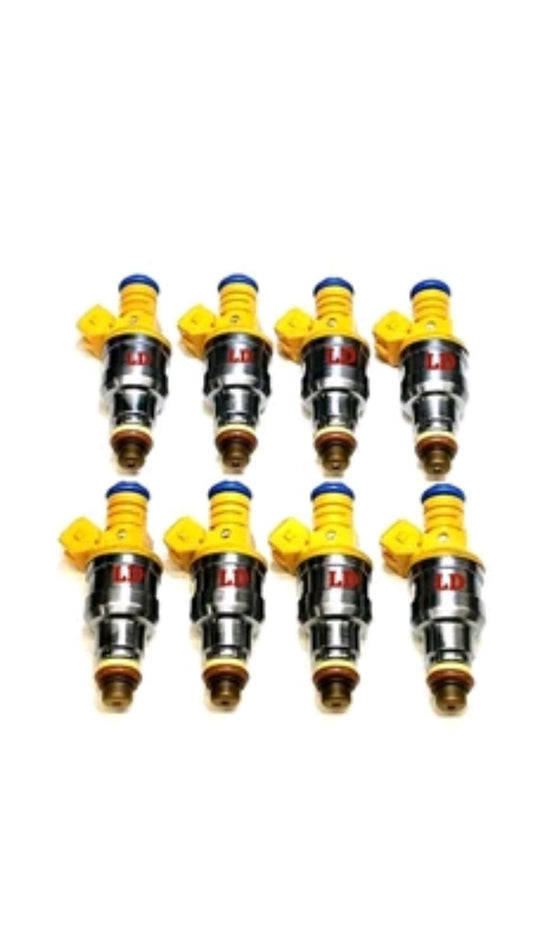 Set of 8 OEM 4-hole Bosch upgrade will replace D1830GA / ERR722 fuel injectors
