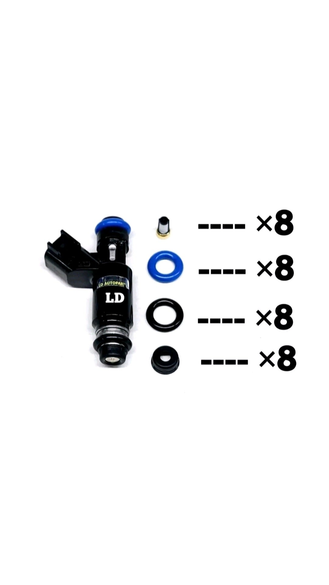 Injector repair kit for 25326903